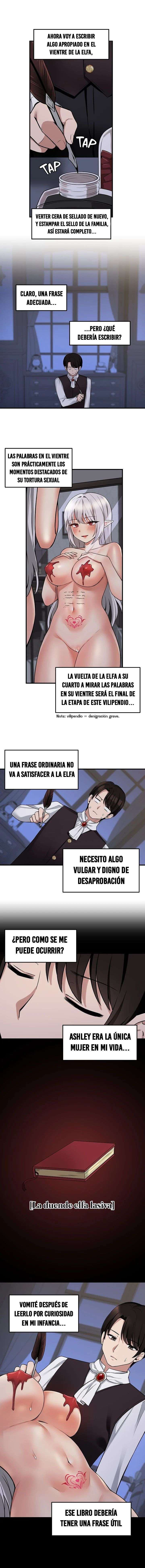 La Elfa Que Le Gusta  Ser Humillada Capitulo 10 página 10