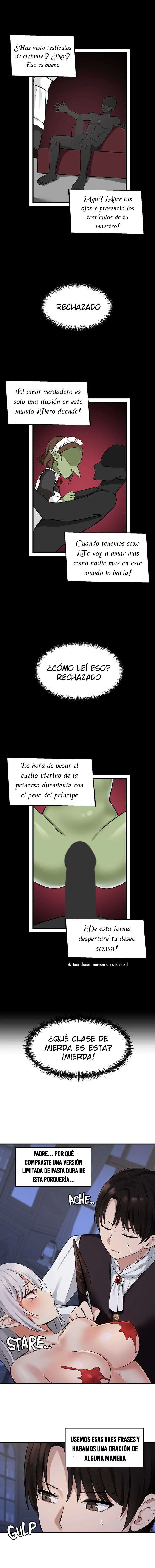 La Elfa Que Le Gusta  Ser Humillada Capitulo 10 página 11