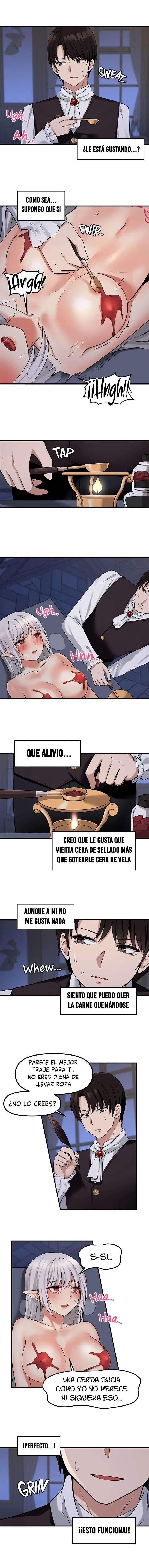 La Elfa Que Le Gusta  Ser Humillada Capitulo 10 página 9