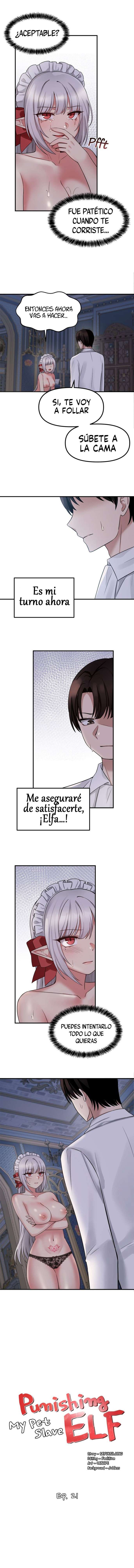 La Elfa Que Le Gusta  Ser Humillada Capitulo 21 página 7