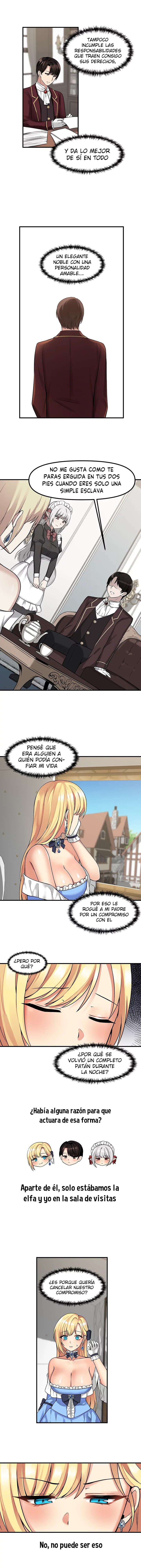 La Elfa Que Le Gusta  Ser Humillada Capitulo 8 página 8