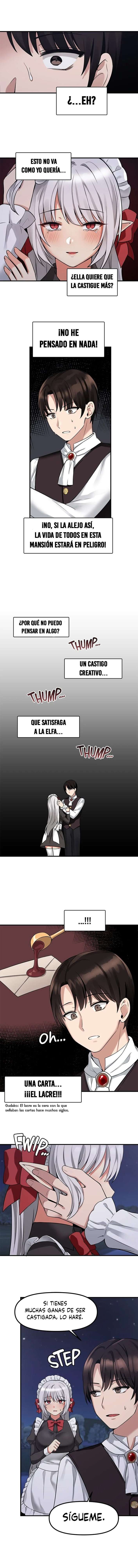 La Elfa Que Le Gusta  Ser Humillada Capitulo 9 página 9