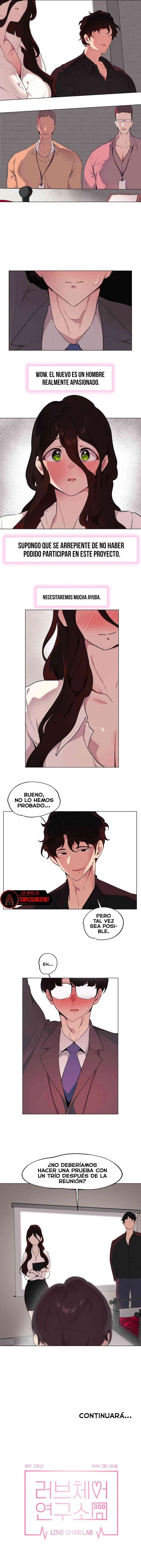 Instituto De Investigación De La Silla Del Amor Capitulo 8 página 9