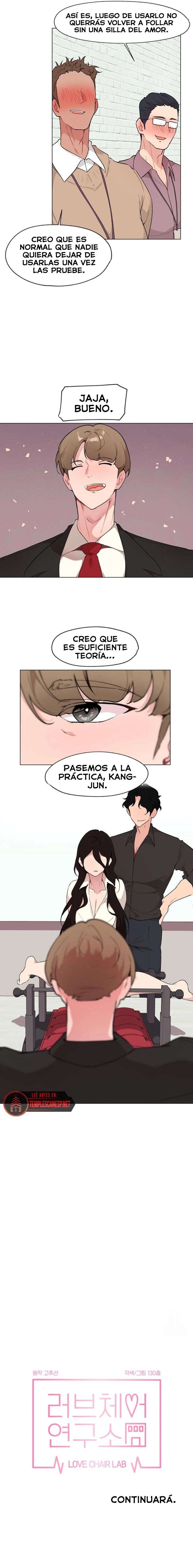 Instituto De Investigación De La Silla Del Amor Capitulo 9 página 14