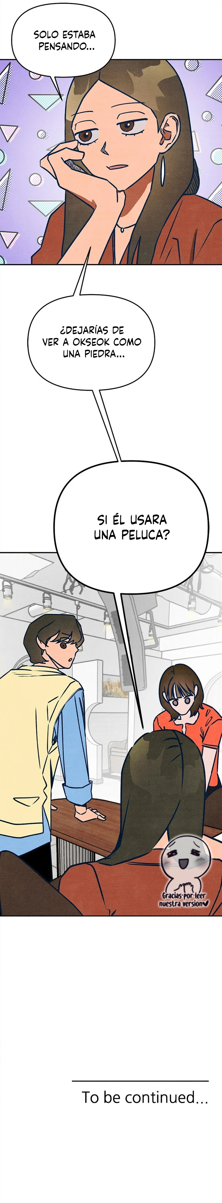 Cómo se llama ese mayor de cabello largo Capitulo 6 página 18