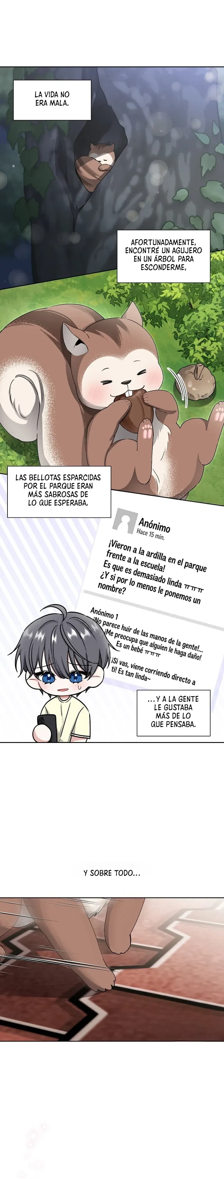 Hasta la ardilla solitaria tiene su madriguera Capitulo 3 página 17