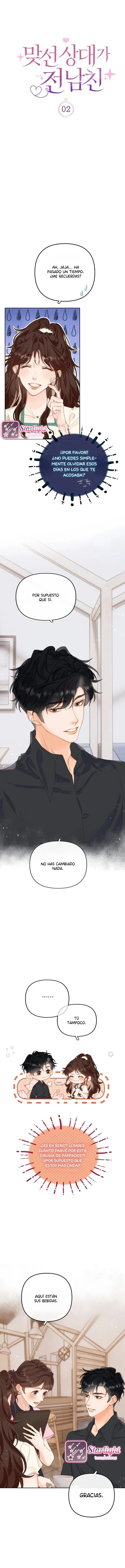 Mi cita a ciegas es mi Crush Capitulo 2 página 3
