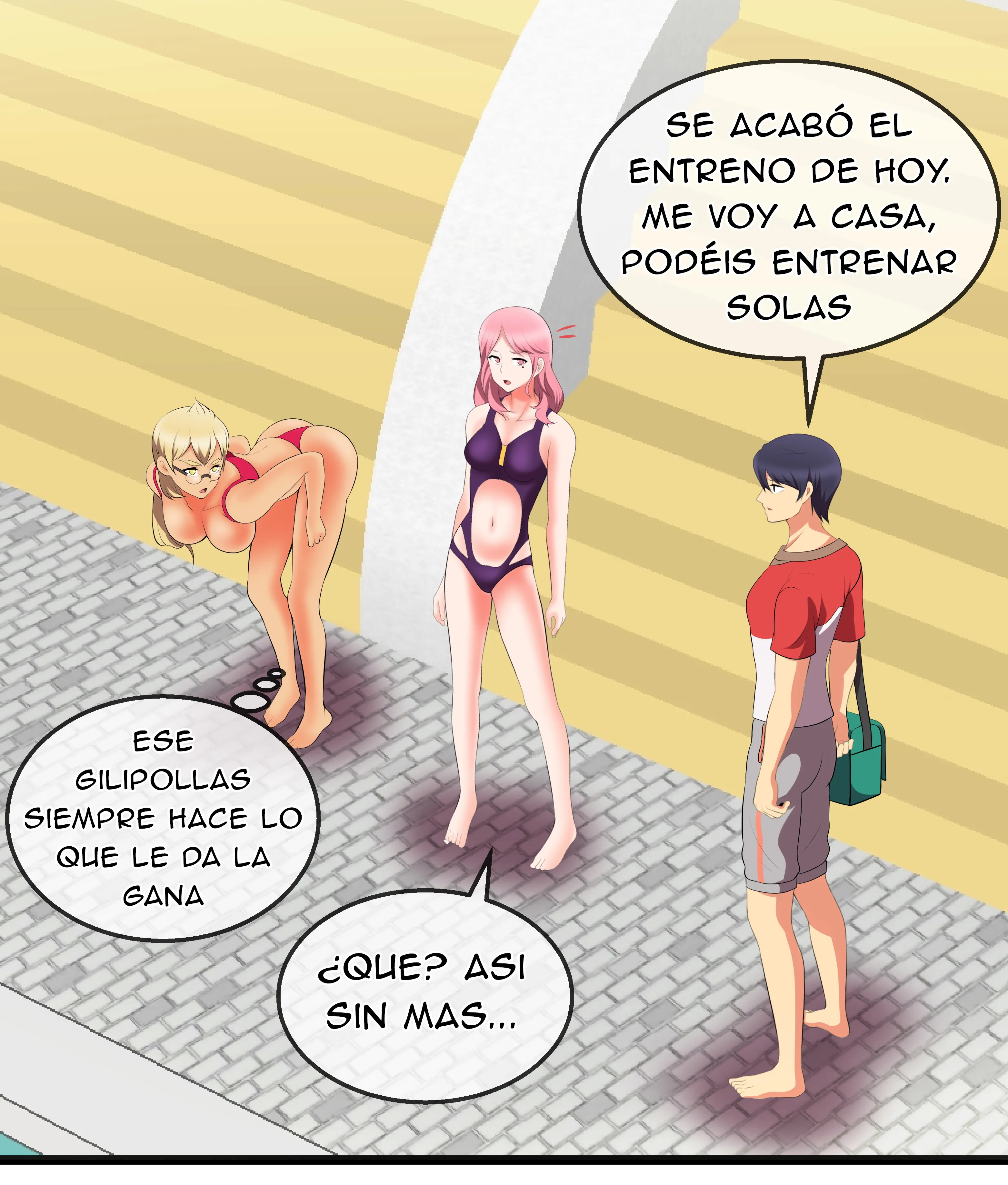Nadando con secretos (Sin censura) Capitulo 10 página 32