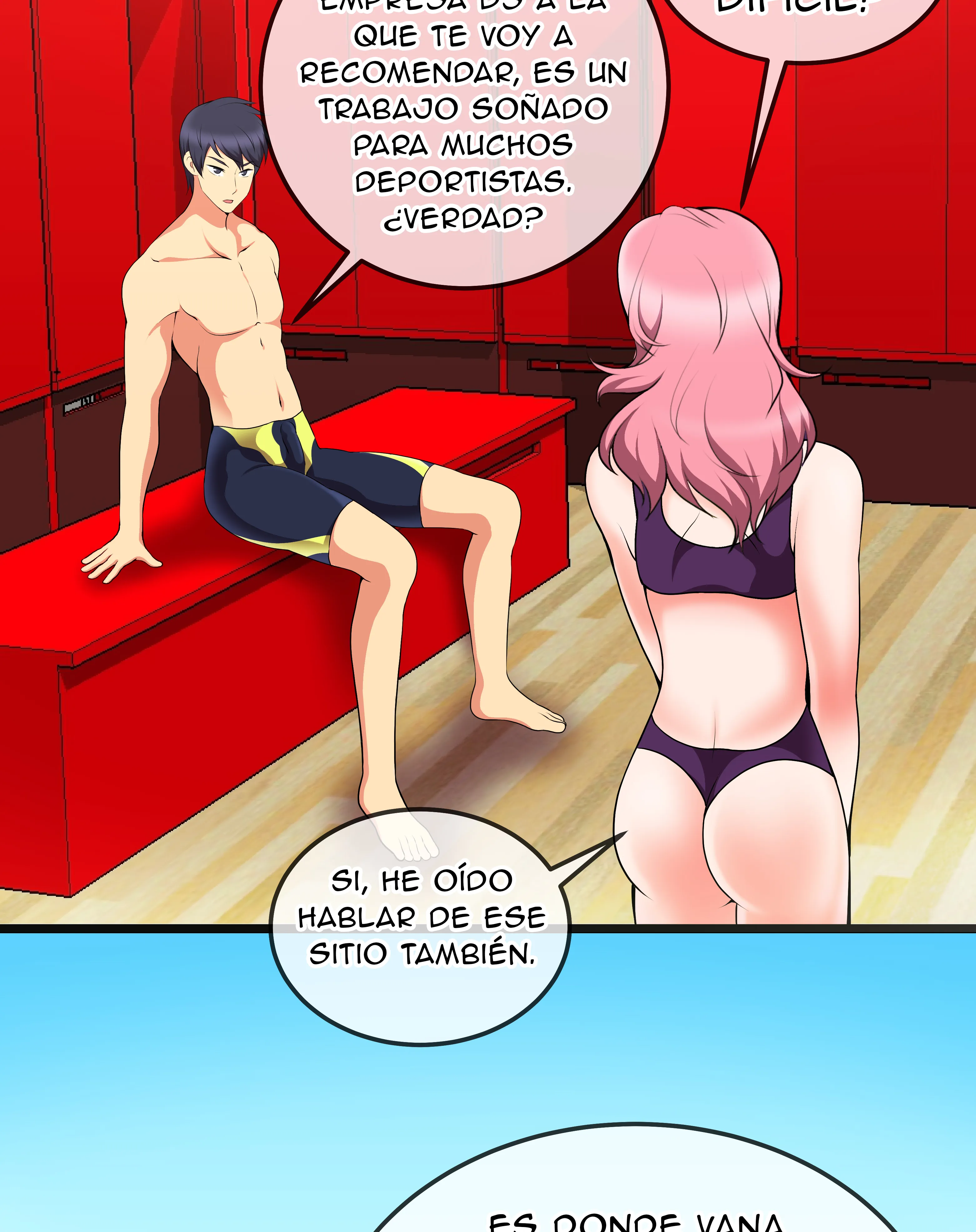 Nadando con secretos (Sin censura) Capitulo 12 página 35