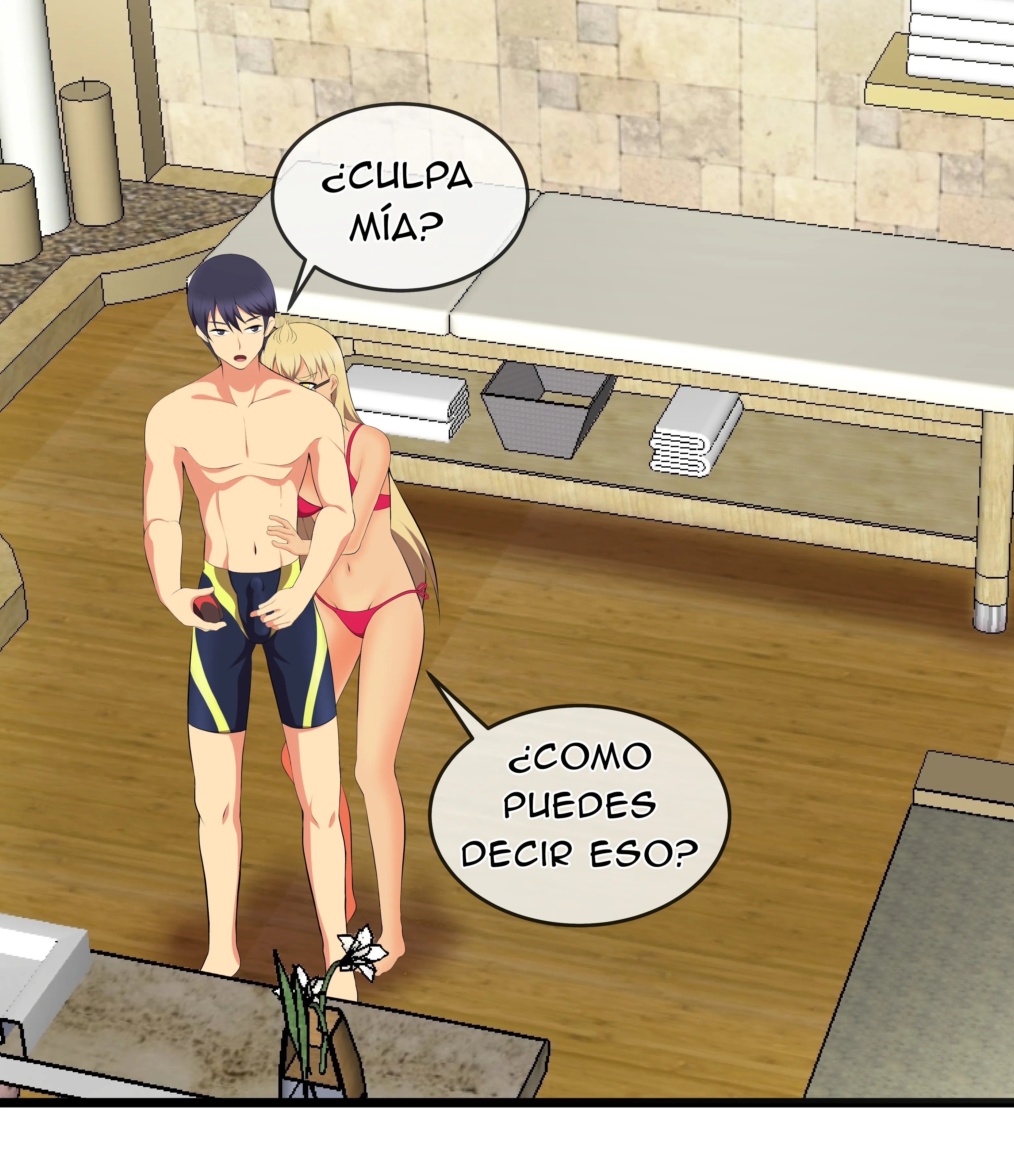 Nadando con secretos (Sin censura) Capitulo 8 página 36