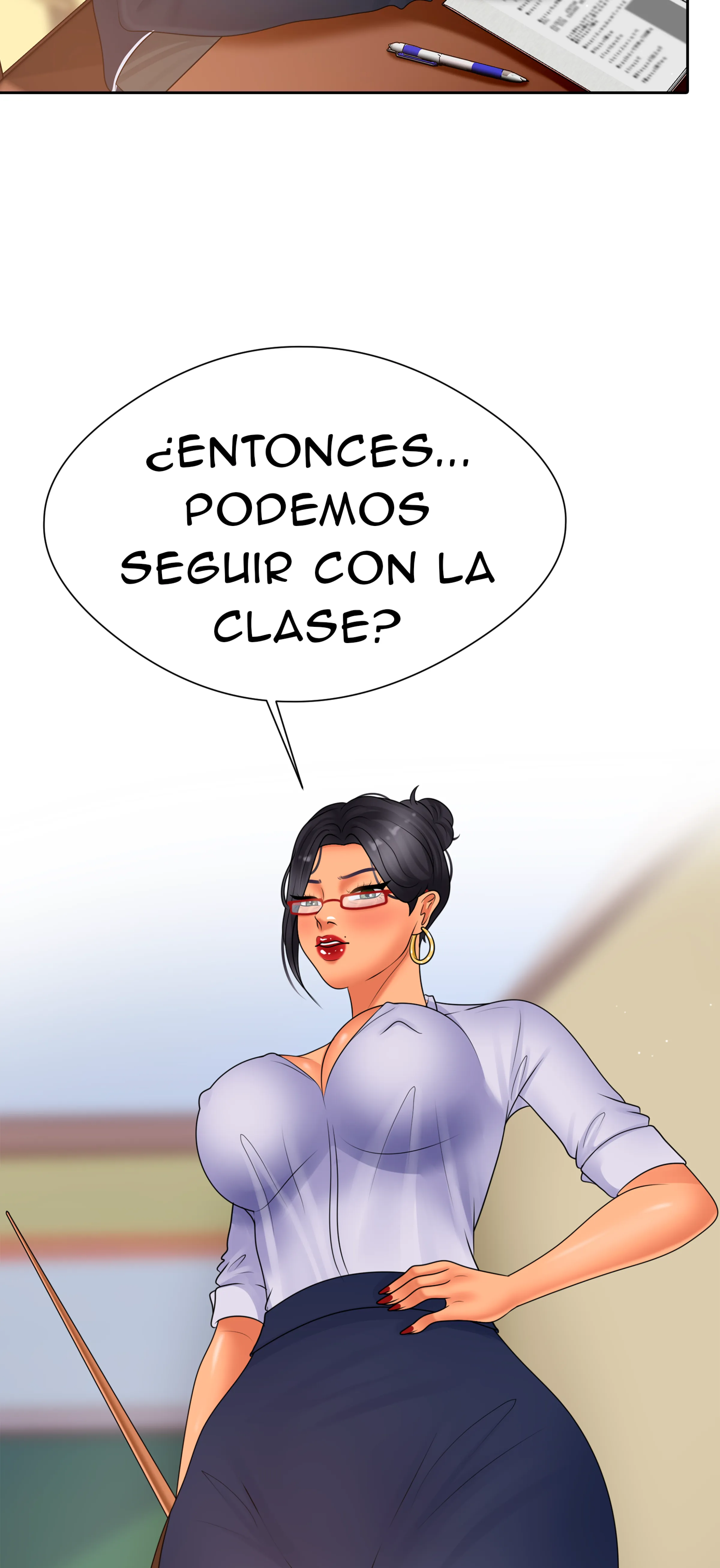 Ella me enseña mucho (Sin censura) Capitulo 1 página 34