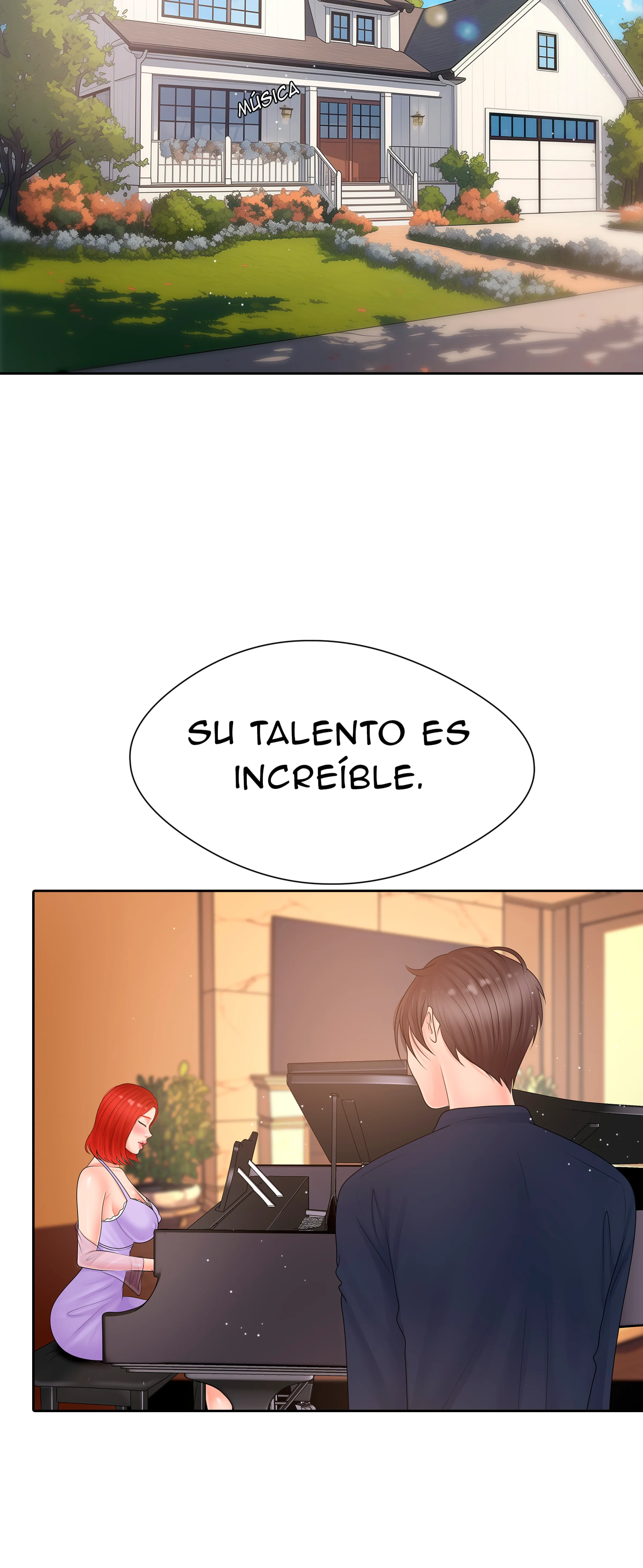 Ella me enseña mucho (Sin censura) Capitulo 1 página 48