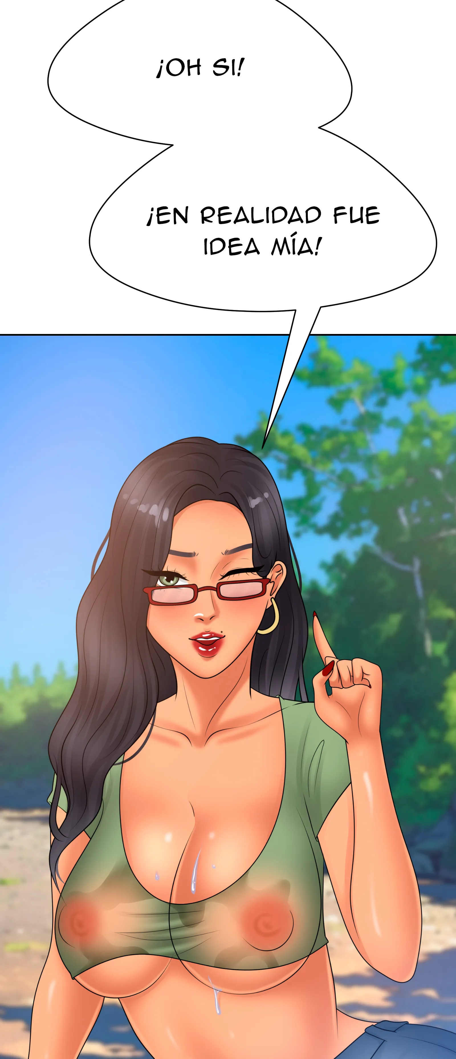 Ella me enseña mucho (Sin censura) Capitulo 13 página 50