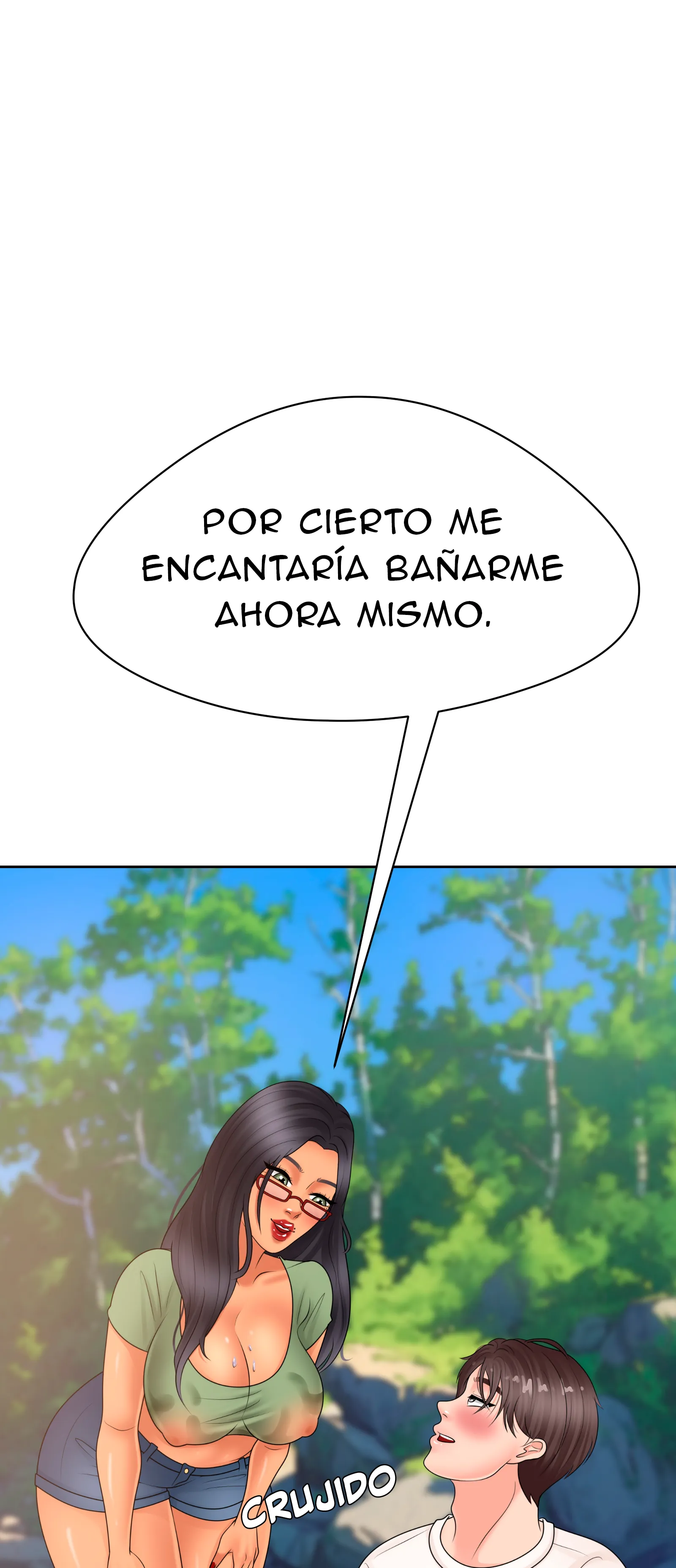 Ella me enseña mucho (Sin censura) Capitulo 13 página 53