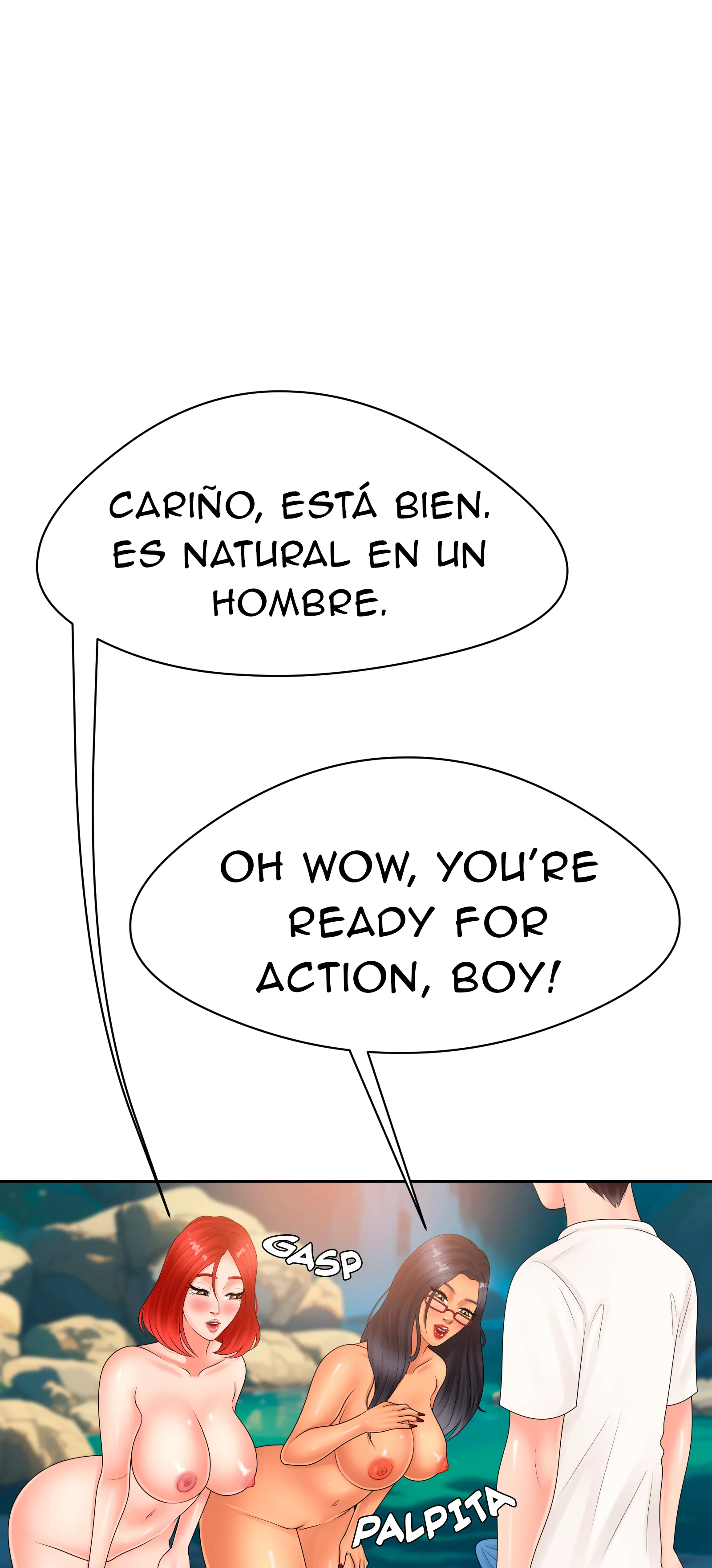 Ella me enseña mucho (Sin censura) Capitulo 14 página 14