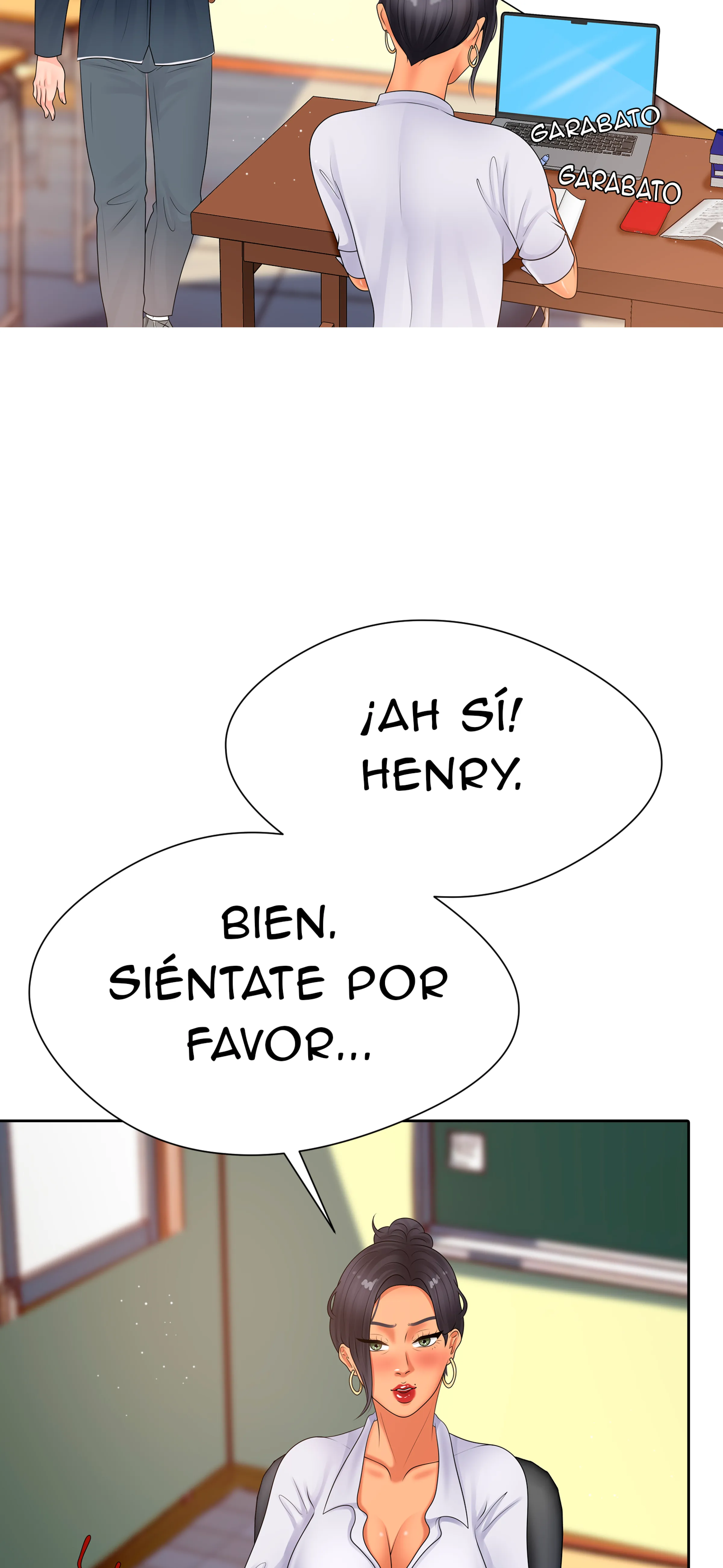 Ella me enseña mucho (Sin censura) Capitulo 2 página 40