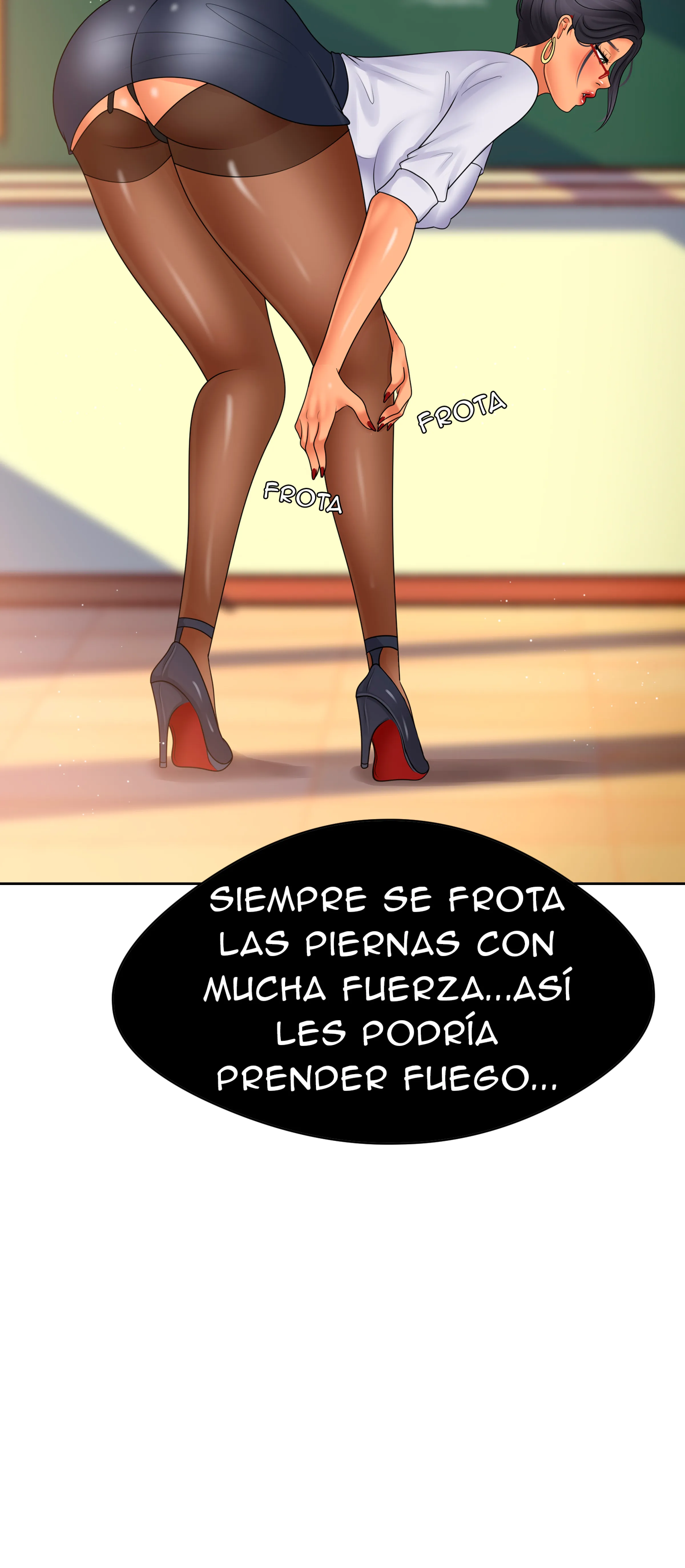 Ella me enseña mucho (Sin censura) Capitulo 2 página 51