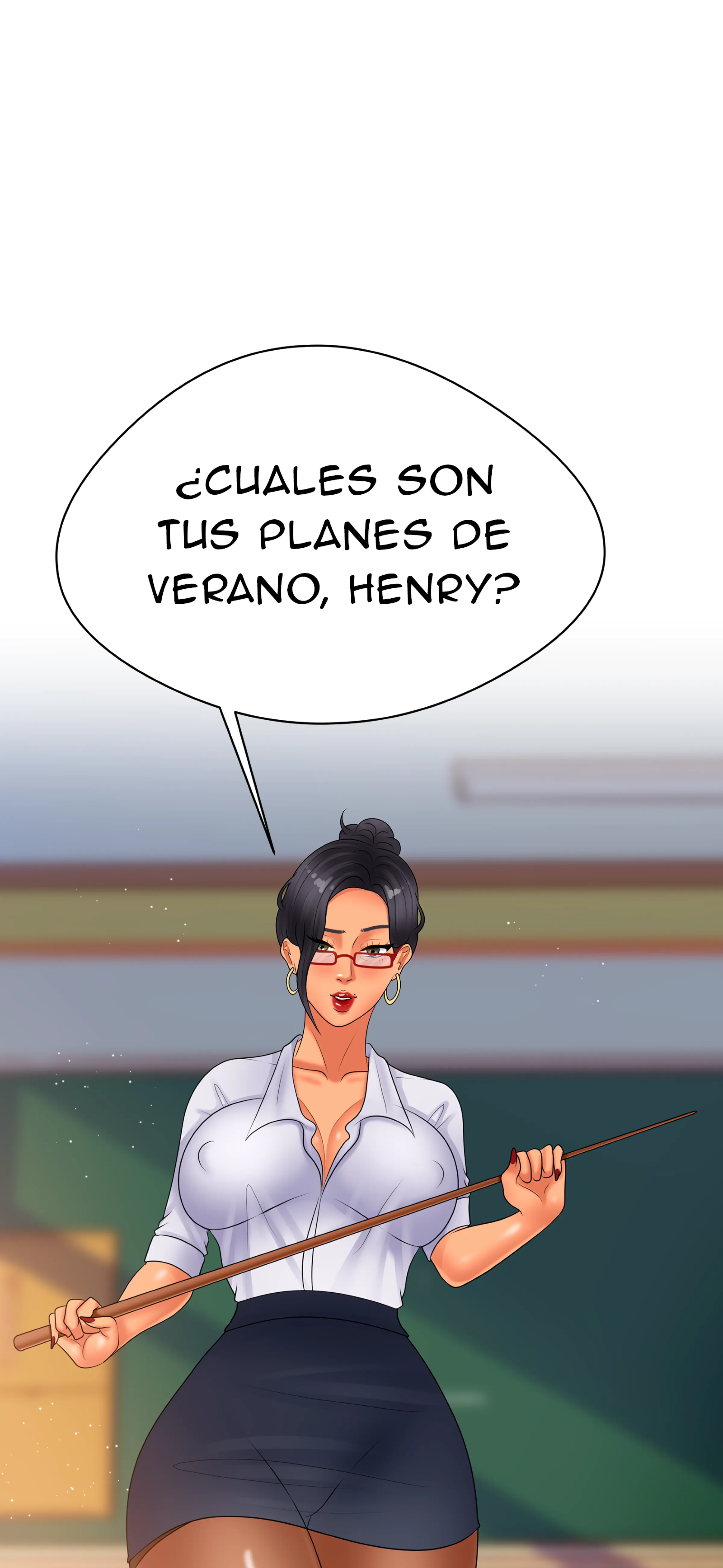 Ella me enseña mucho (Sin censura) Capitulo 2 página 56