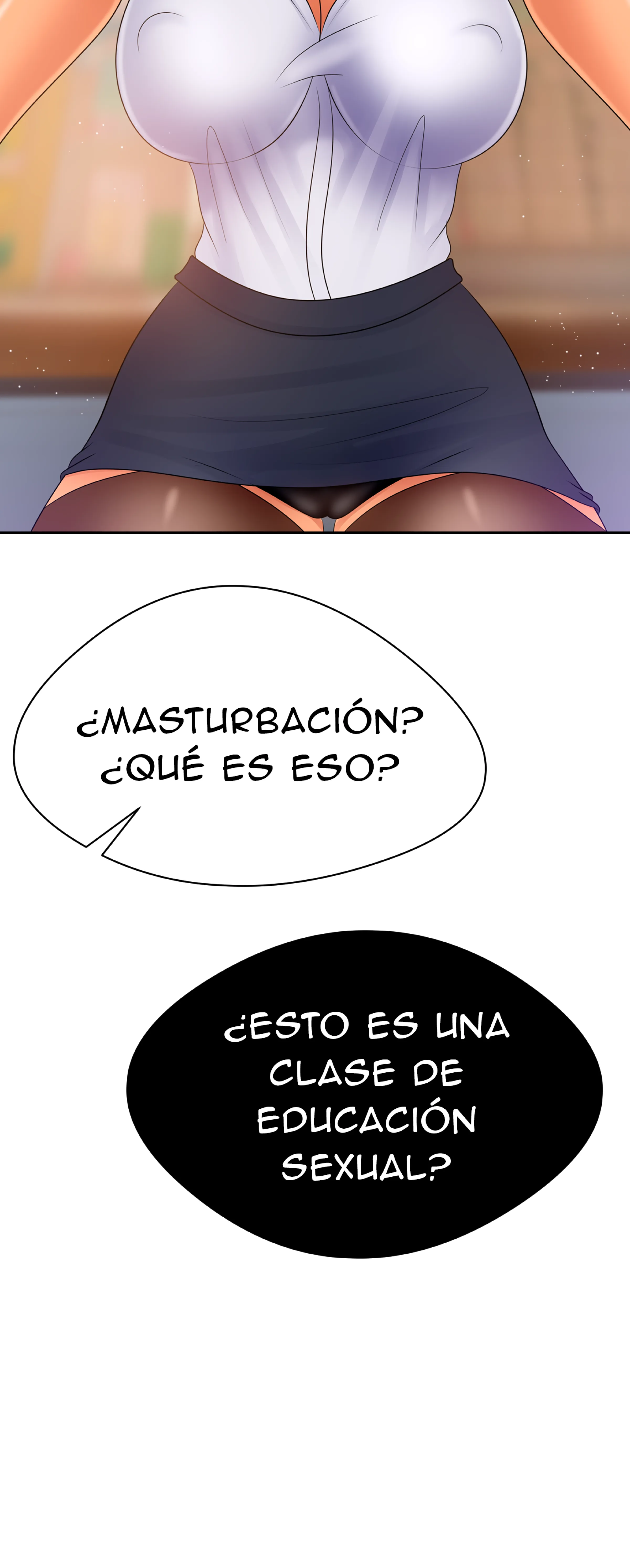 Ella me enseña mucho (Sin censura) Capitulo 3 página 42