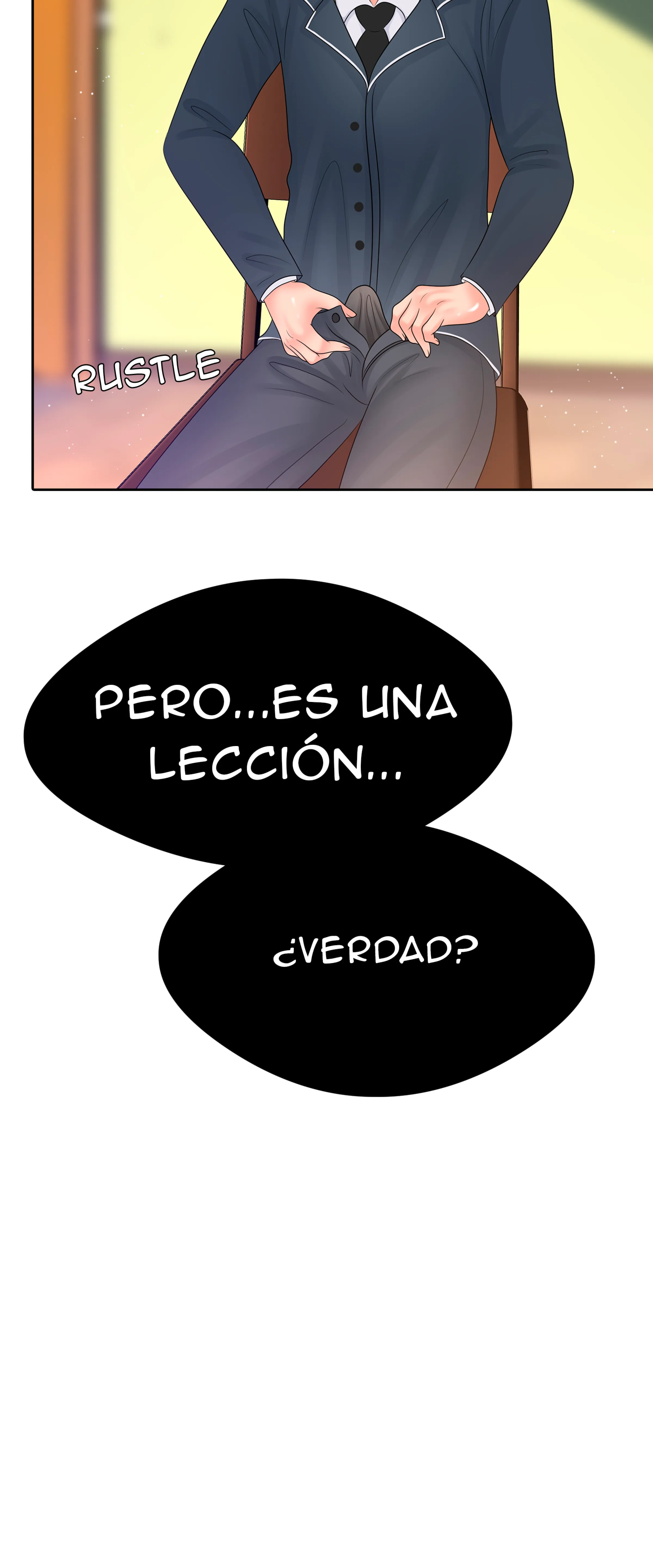 Ella me enseña mucho (Sin censura) Capitulo 3 página 49