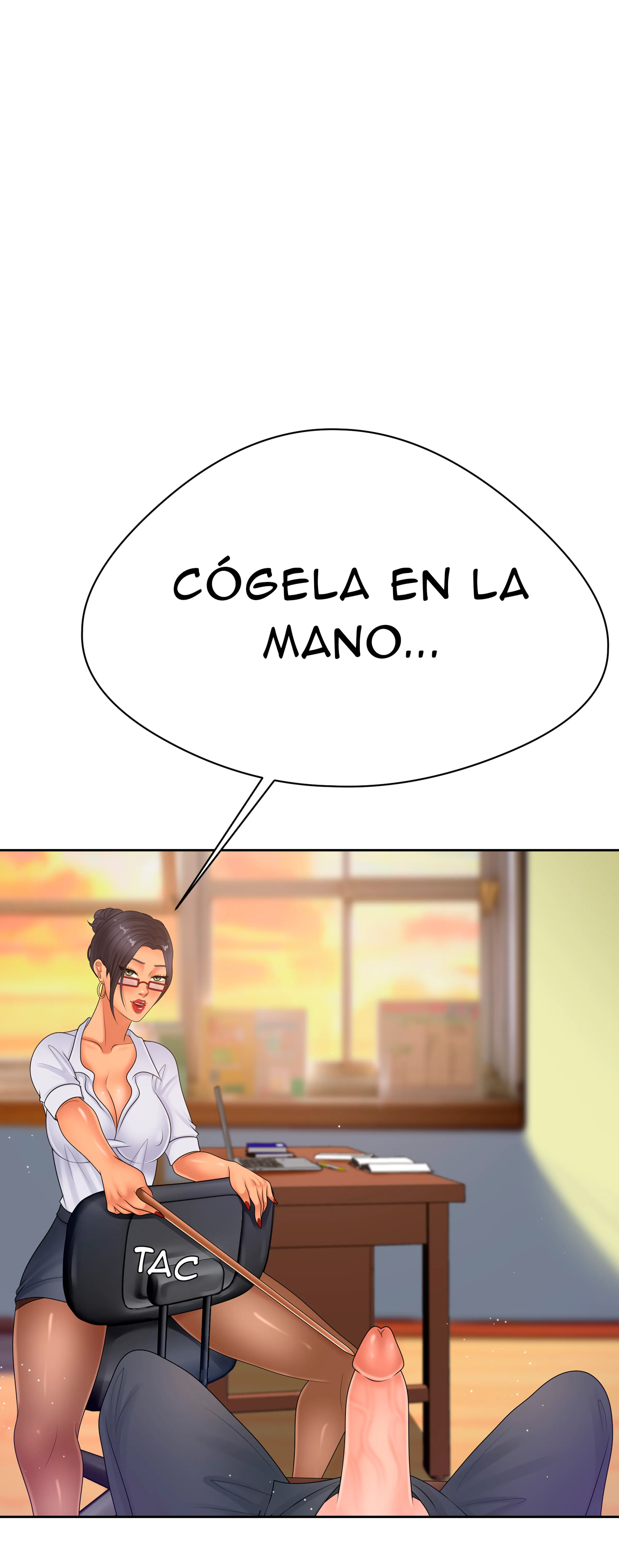 Ella me enseña mucho (Sin censura) Capitulo 3 página 62