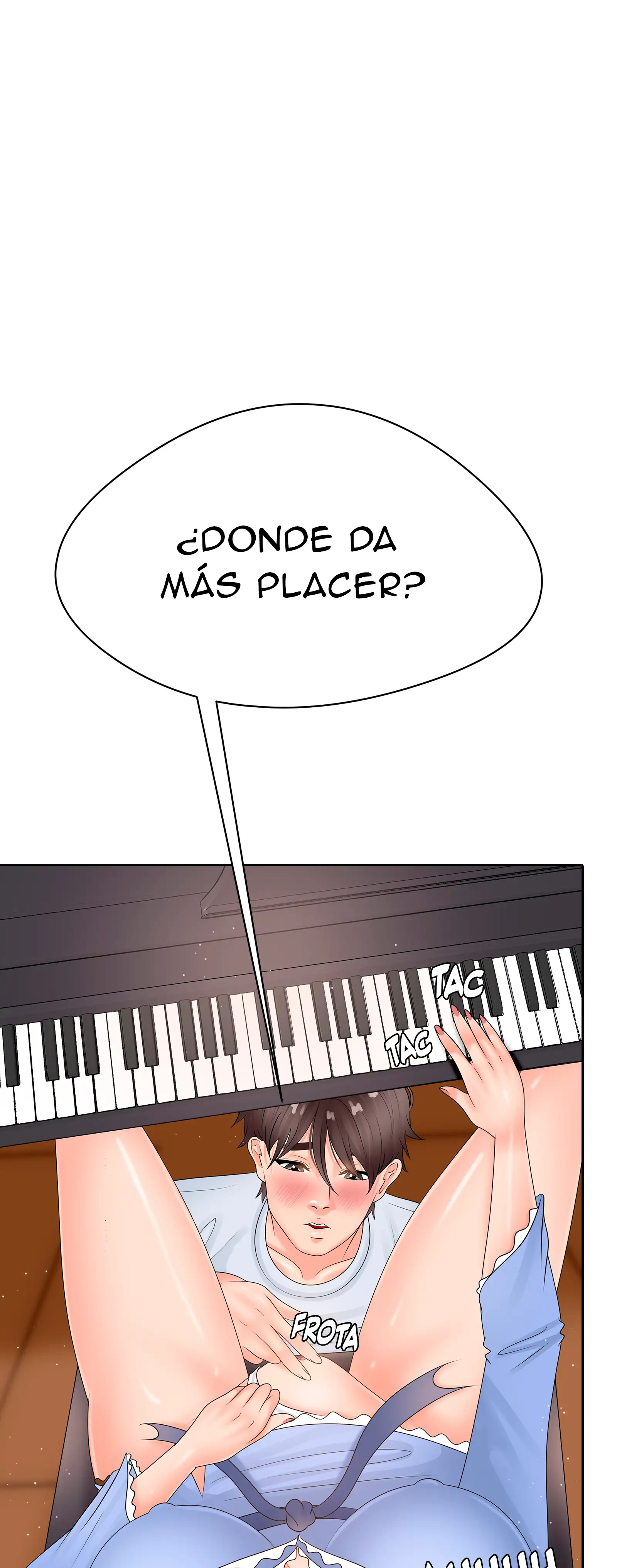Ella me enseña mucho (Sin censura) Capitulo 6 página 54