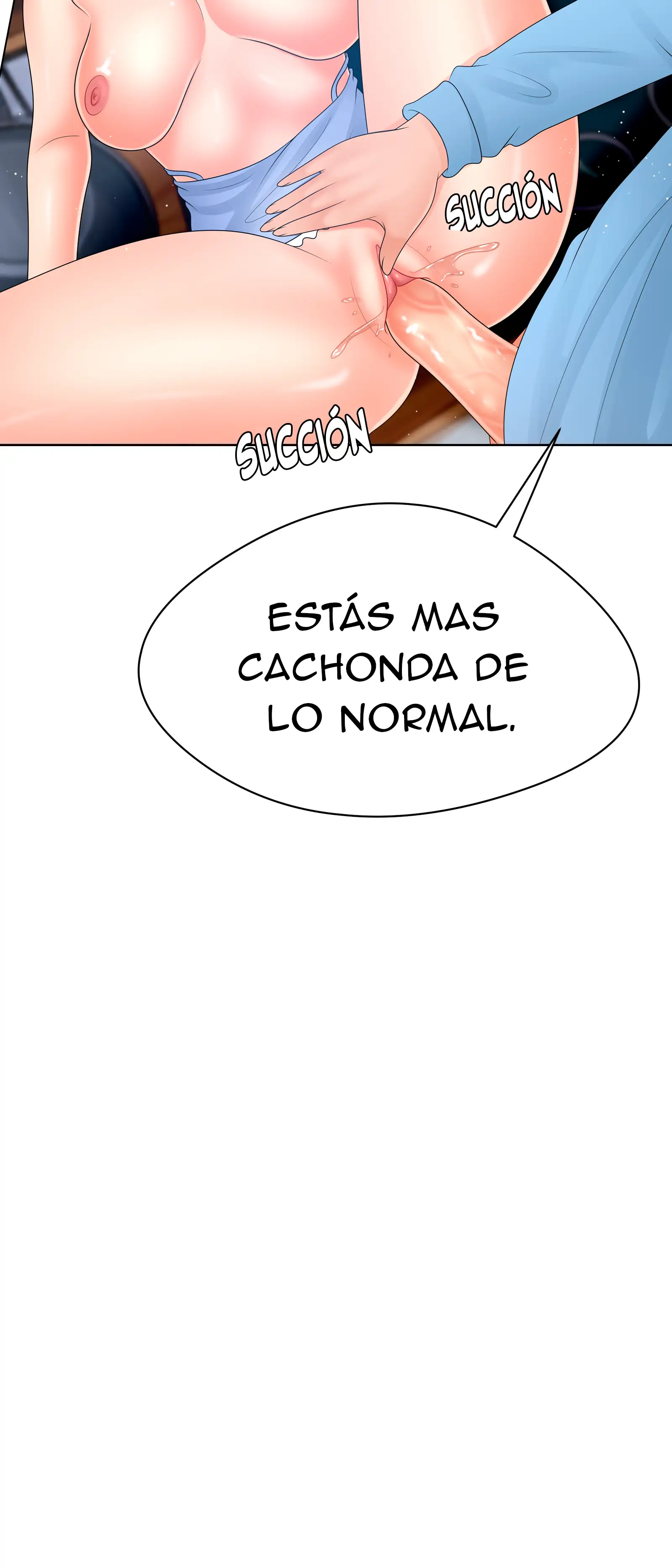 Ella me enseña mucho (Sin censura) Capitulo 7 página 54