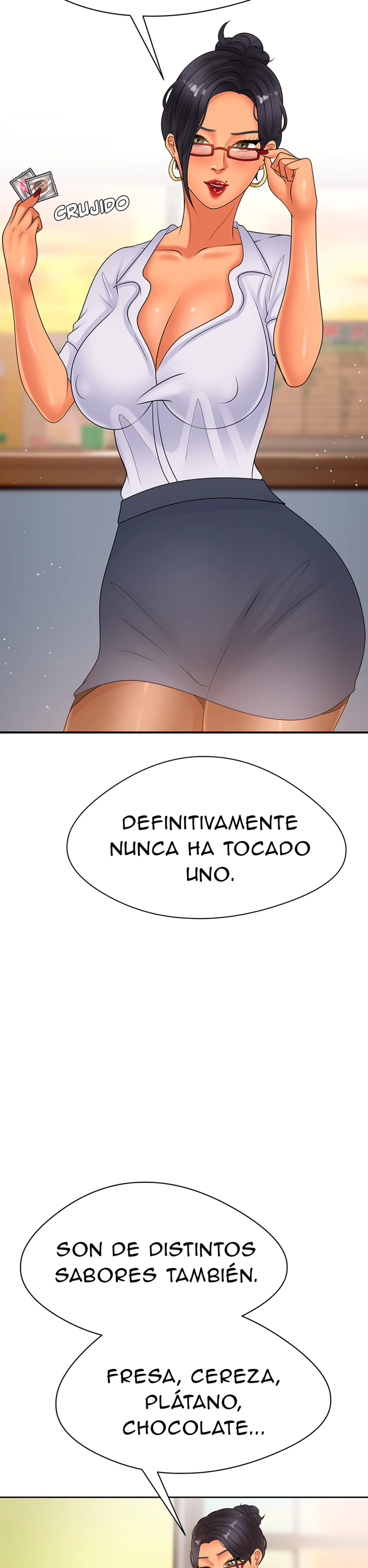 Ella me enseña mucho (Sin censura) Capitulo 8 página 34