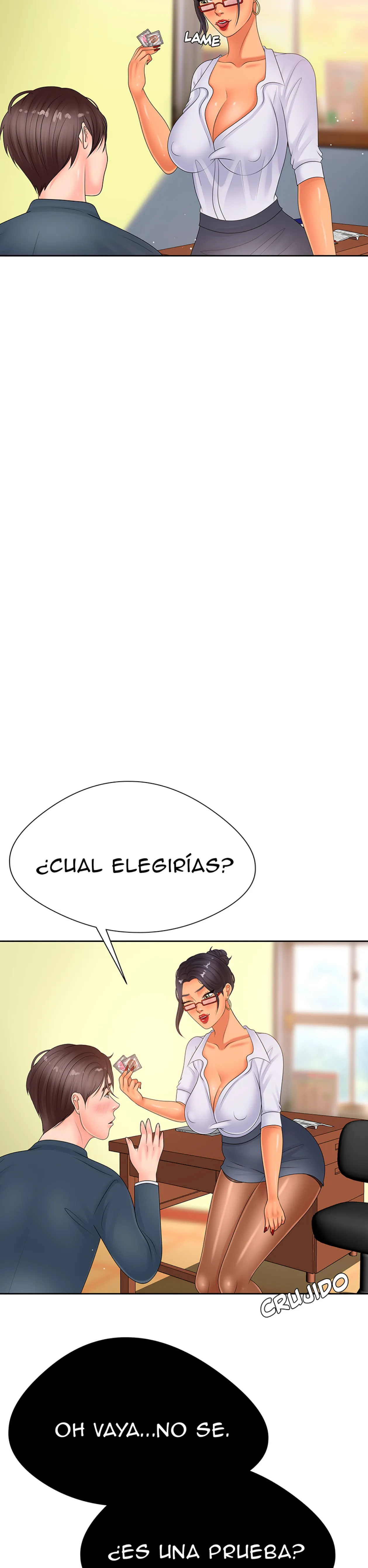 Ella me enseña mucho (Sin censura) Capitulo 8 página 35