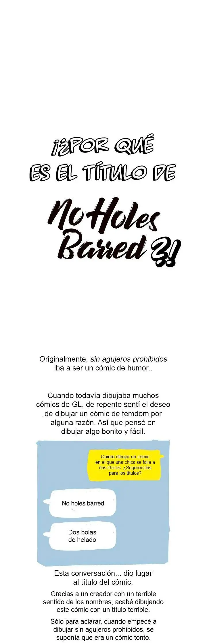 Sin Agujeros Prohibidos Capitulo 67.5 página 5