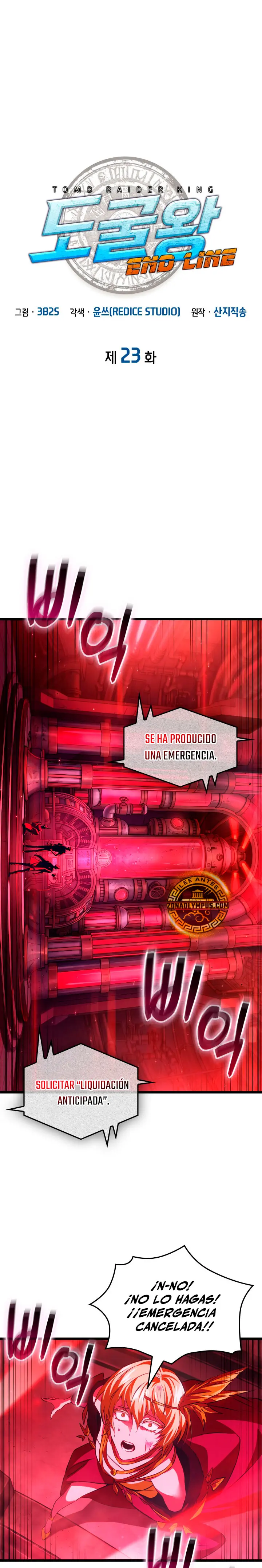 Rey Saqueador de Tumbas: Línea Final Capitulo 23 página 2