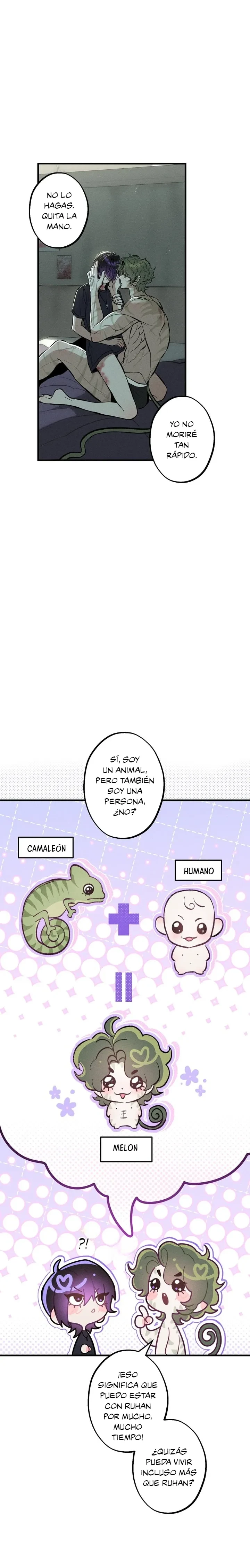 Estoy cuidando temporalmente a Melon Capitulo 6 página 9
