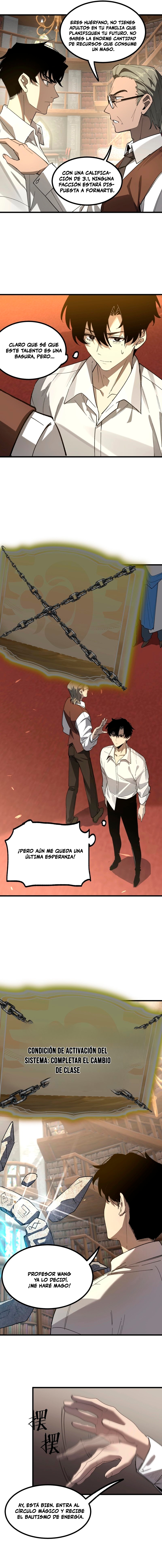 Cambio de clase global: las habilidades del Rey Mago pueden añadir atributos ilimitados Capitulo 1 página 6