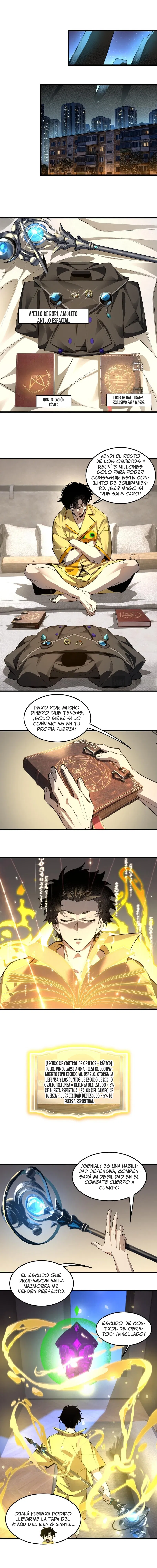 Cambio de clase global: las habilidades del Rey Mago pueden añadir atributos ilimitados Capitulo 4 página 3