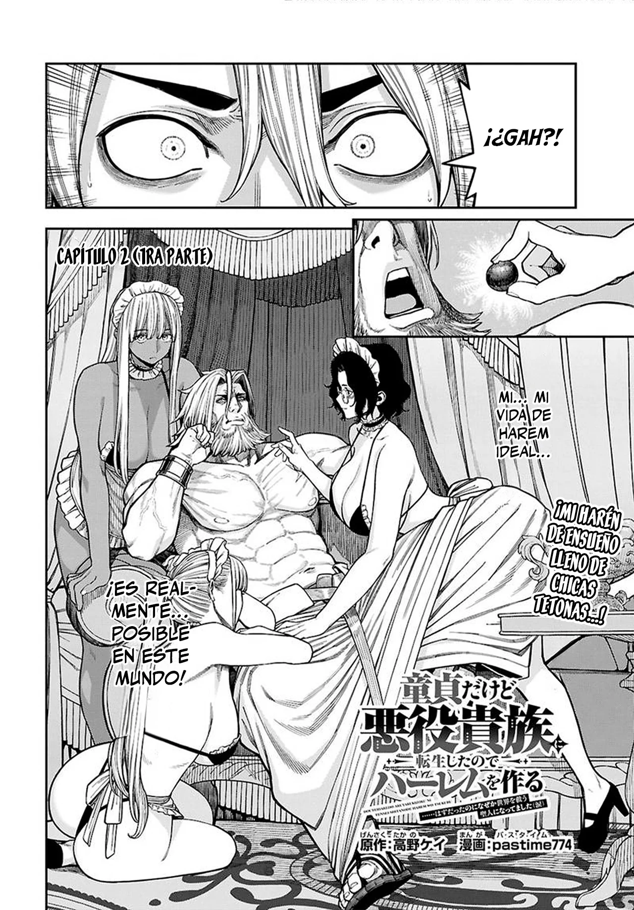 Doutei Dakedo Akuyaku Kizoku ni Tensei Shita no de Harem o Tsukuru… Hazu Datta no ni Nazeka Sekai o Sukuu Seijin ni Nattemashita Capitulo 2.1 página 2