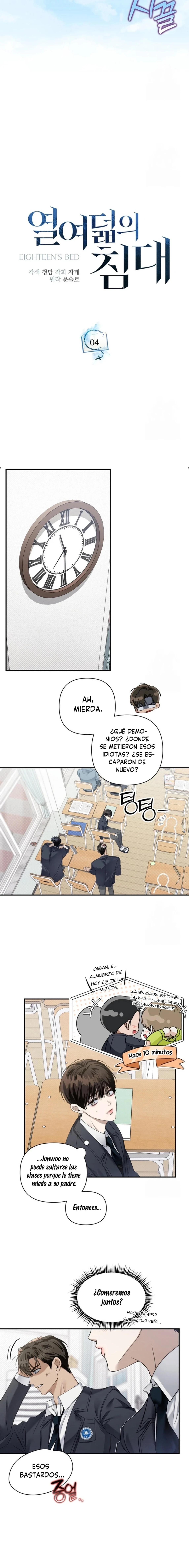 La cama de los dieciocho Capitulo 4 página 9