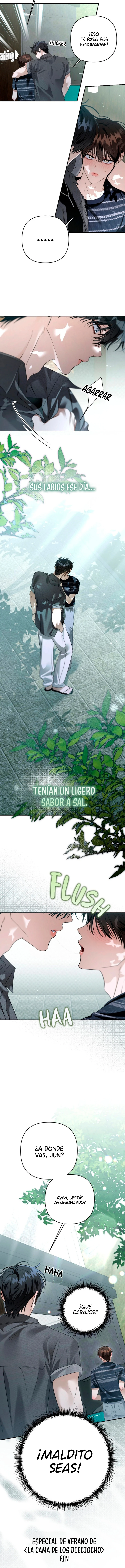La cama de los dieciocho Capitulo 53.3 página 10
