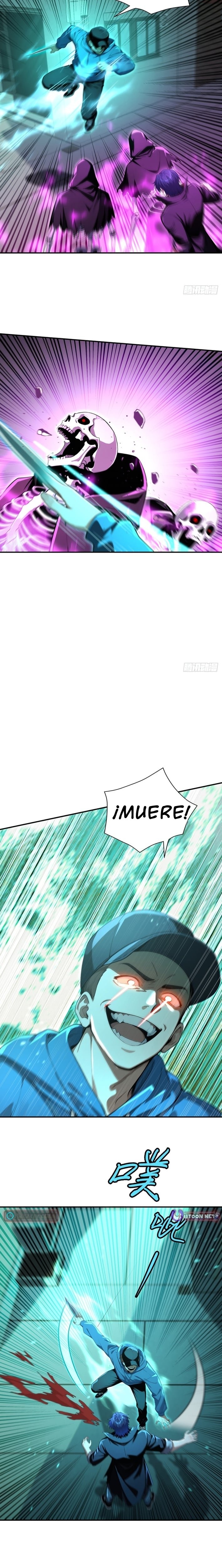 Catástrofe de los no muertos: Un mar de huesos a mi mando Capitulo 11 página 3