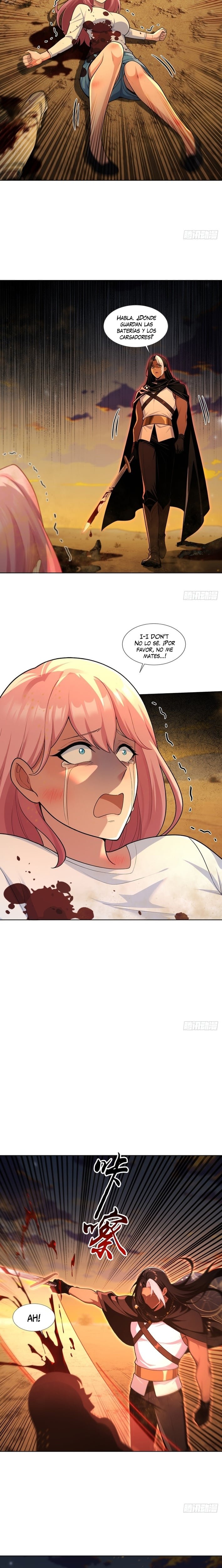 Catástrofe de los no muertos: Un mar de huesos a mi mando Capitulo 19 página 4