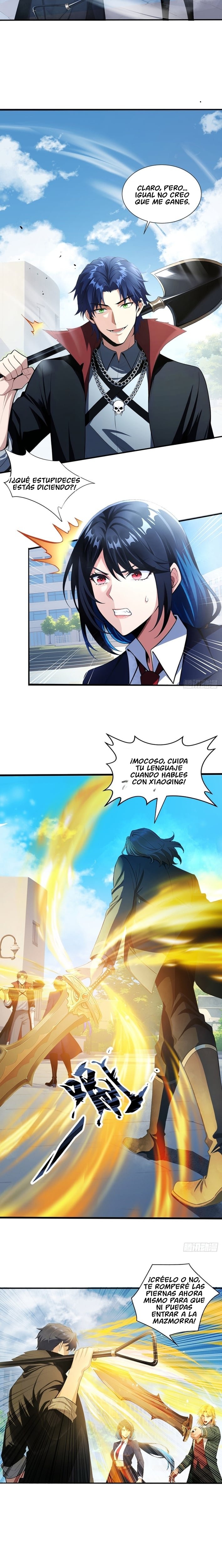 Catástrofe de los no muertos: Un mar de huesos a mi mando Capitulo 2 página 5