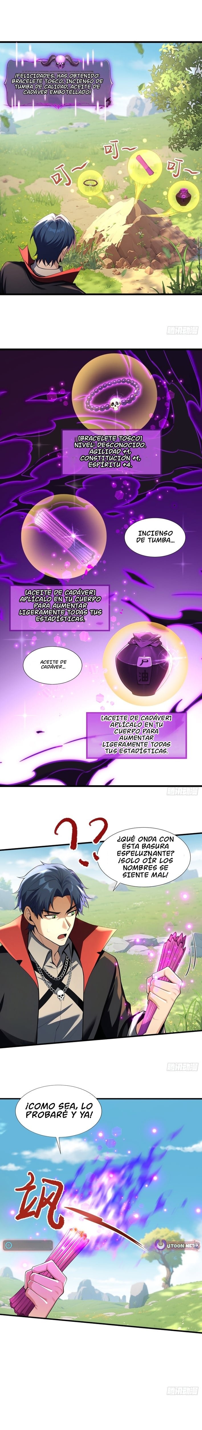 Catástrofe de los no muertos: Un mar de huesos a mi mando Capitulo 3 página 3
