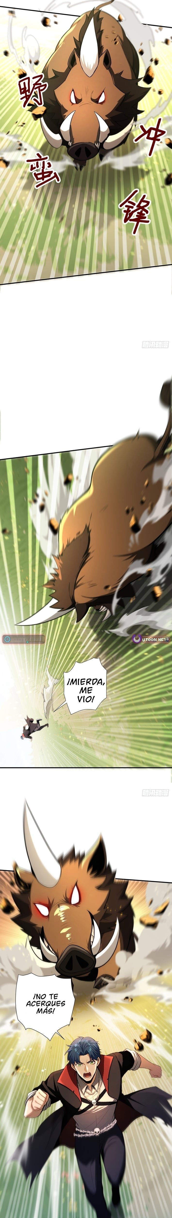 Catástrofe de los no muertos: Un mar de huesos a mi mando Capitulo 3 página 9