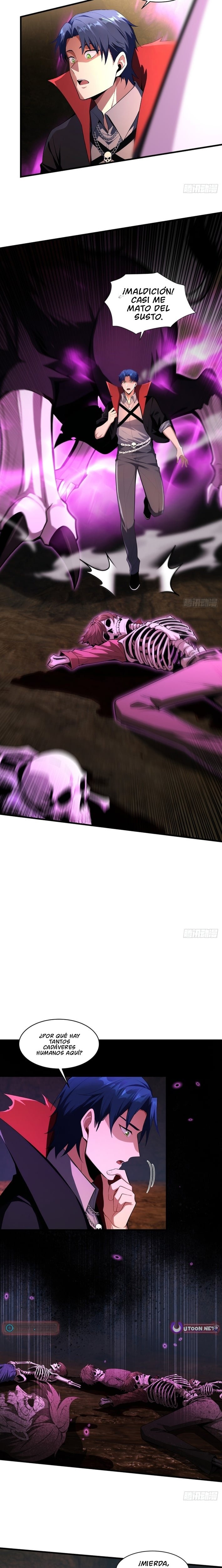 Catástrofe de los no muertos: Un mar de huesos a mi mando Capitulo 9 página 3