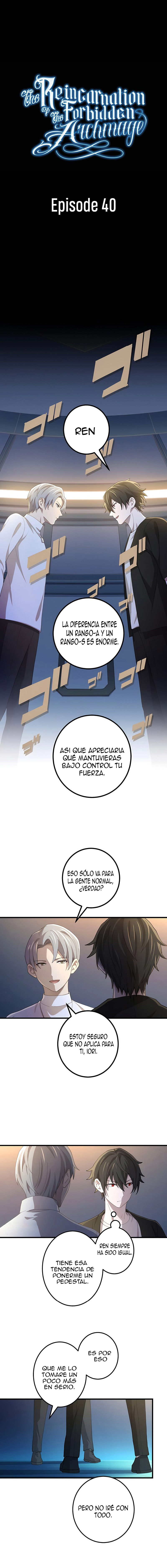 La reencarnación del archimago prohibido Capitulo 40 página 2