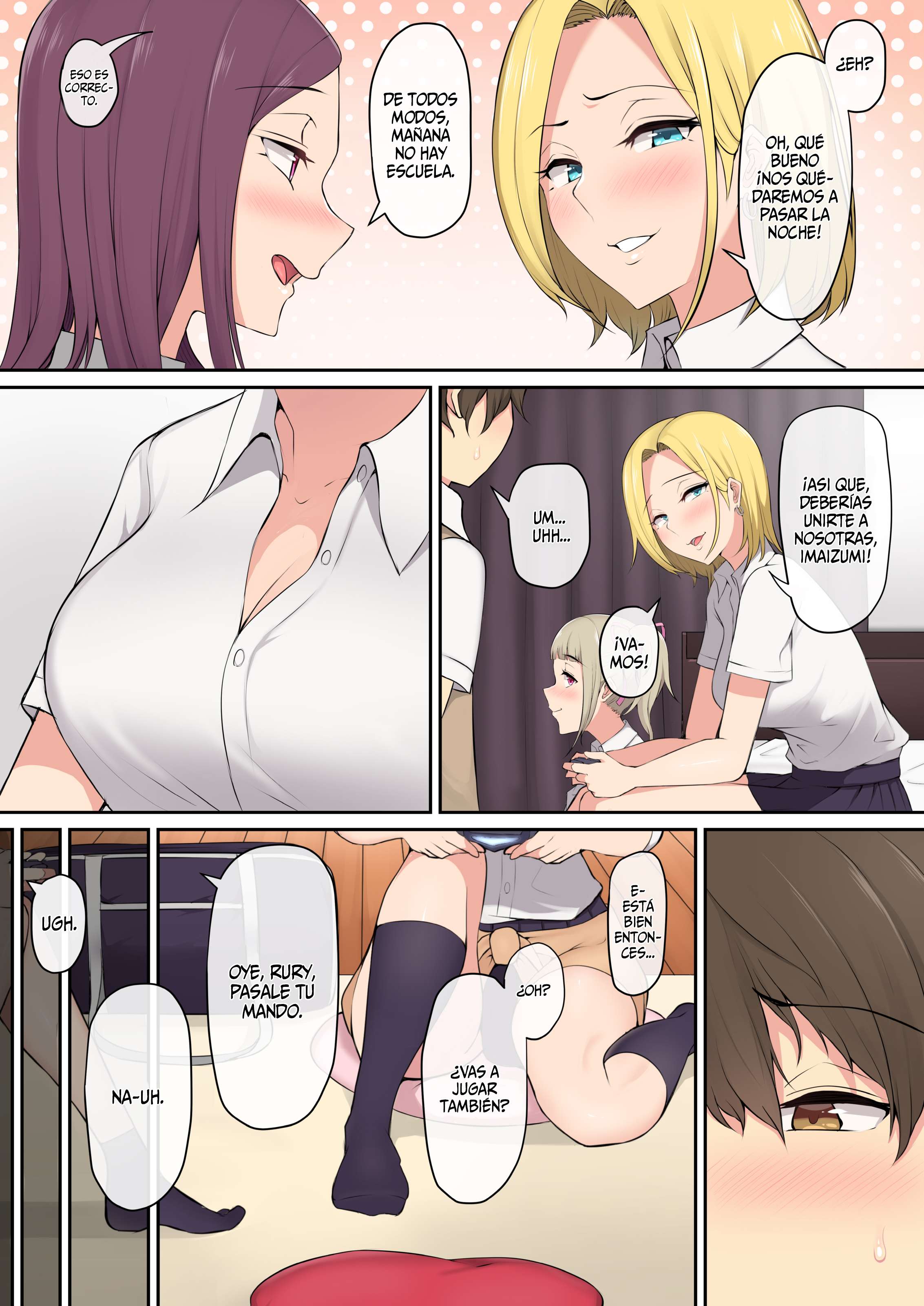 Imaizumin-chi wa Douyara Gal no Tamariba ni Natteru Rashii Capitulo 1 página 4