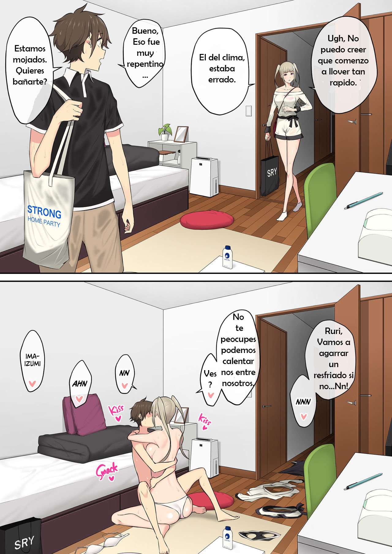 Imaizumin-chi wa Douyara Gal no Tamariba ni Natteru Rashii Capitulo 3 página 71