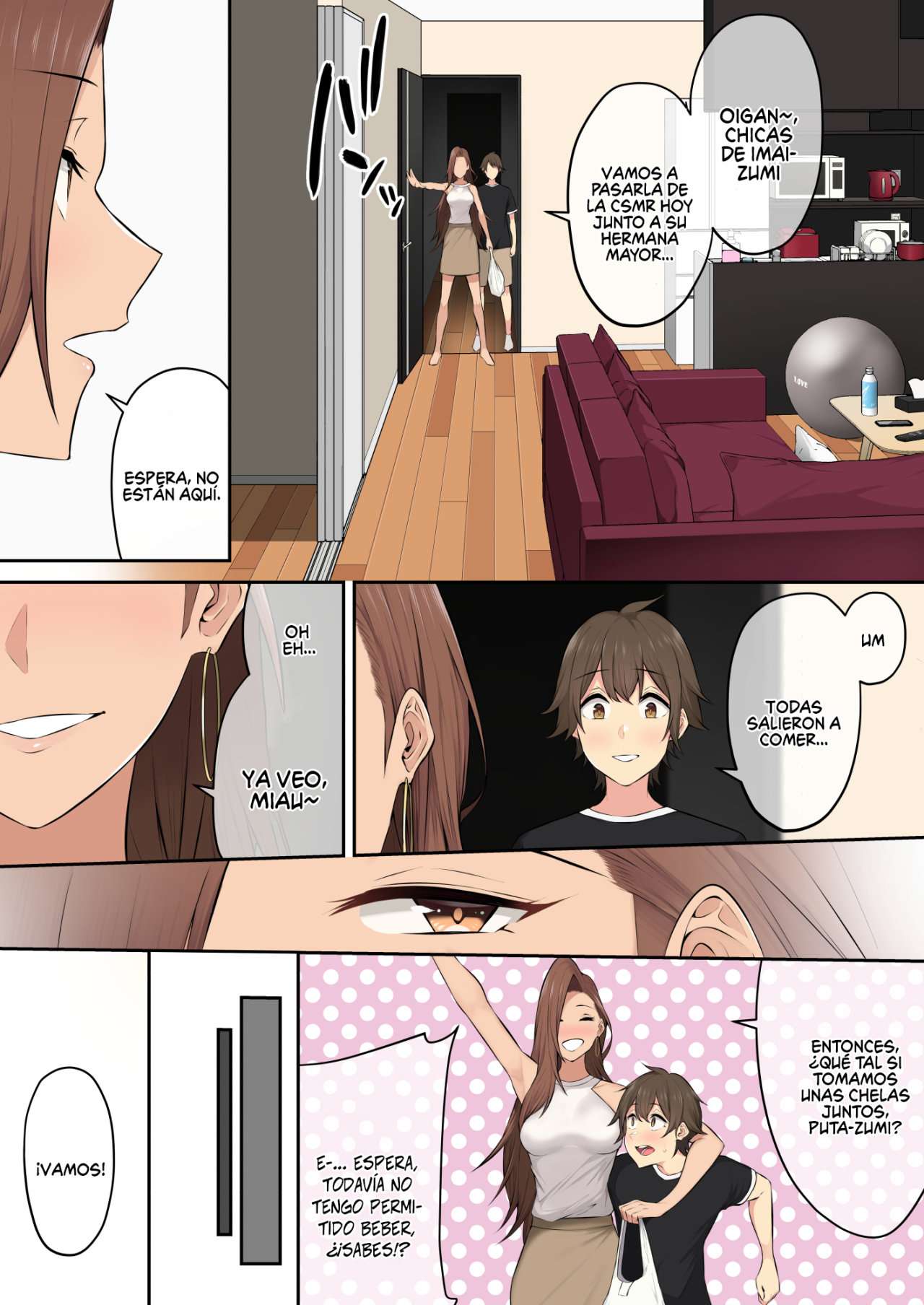Imaizumin-chi wa Douyara Gal no Tamariba ni Natteru Rashii Capitulo 4 página 44