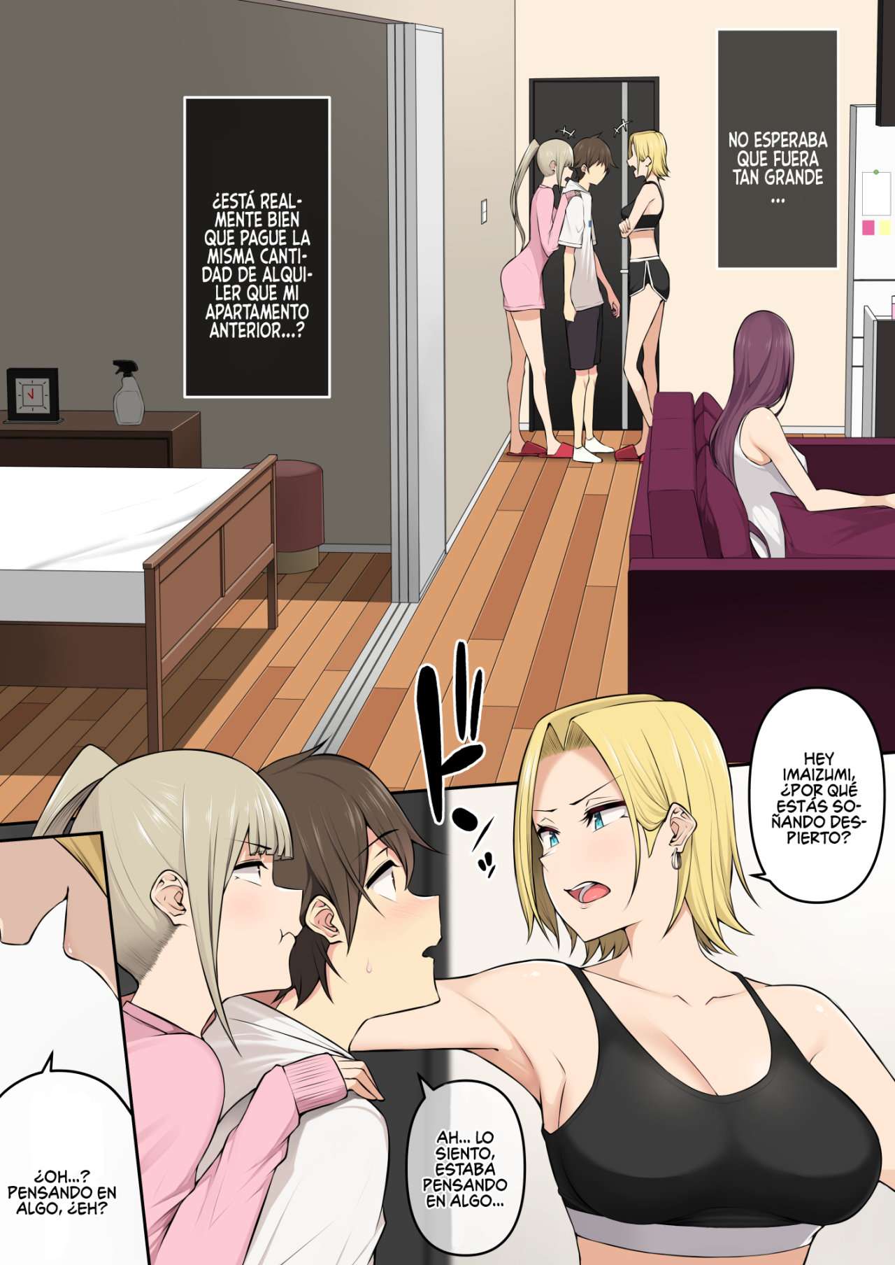 Imaizumin-chi wa Douyara Gal no Tamariba ni Natteru Rashii Capitulo 4 página 6