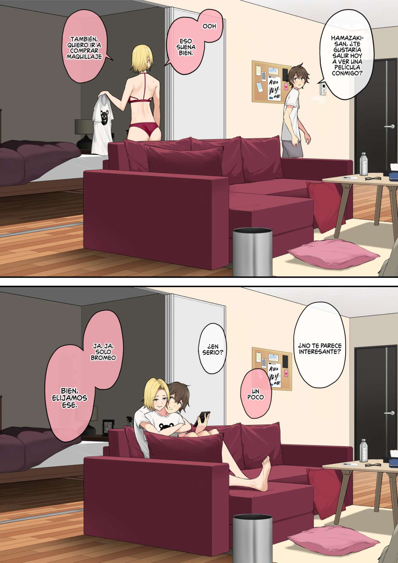 Imaizumin-chi wa Douyara Gal no Tamariba ni Natteru Rashii Capitulo 4 página 79