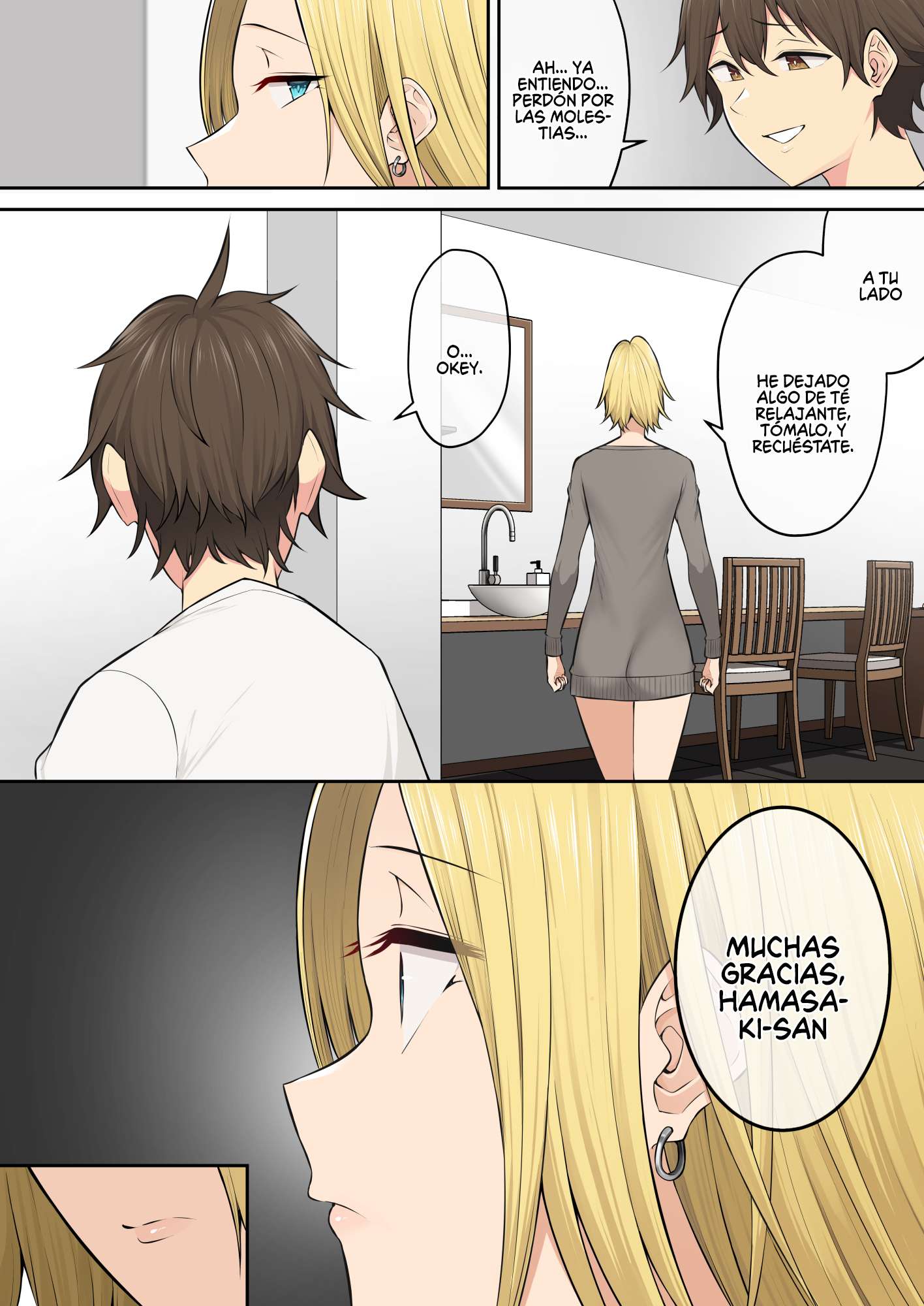 Imaizumin-chi wa Douyara Gal no Tamariba ni Natteru Rashii Capitulo 5 página 48